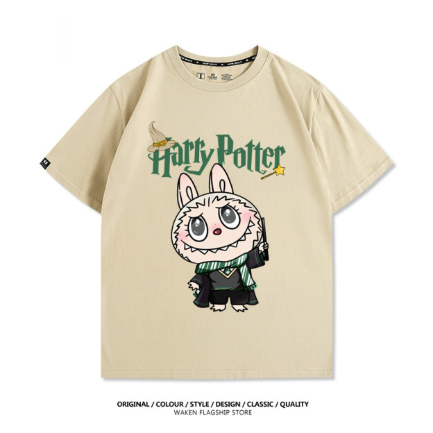 LabubuX哈利波特 印花T恤-GOODTOYSTUDIO