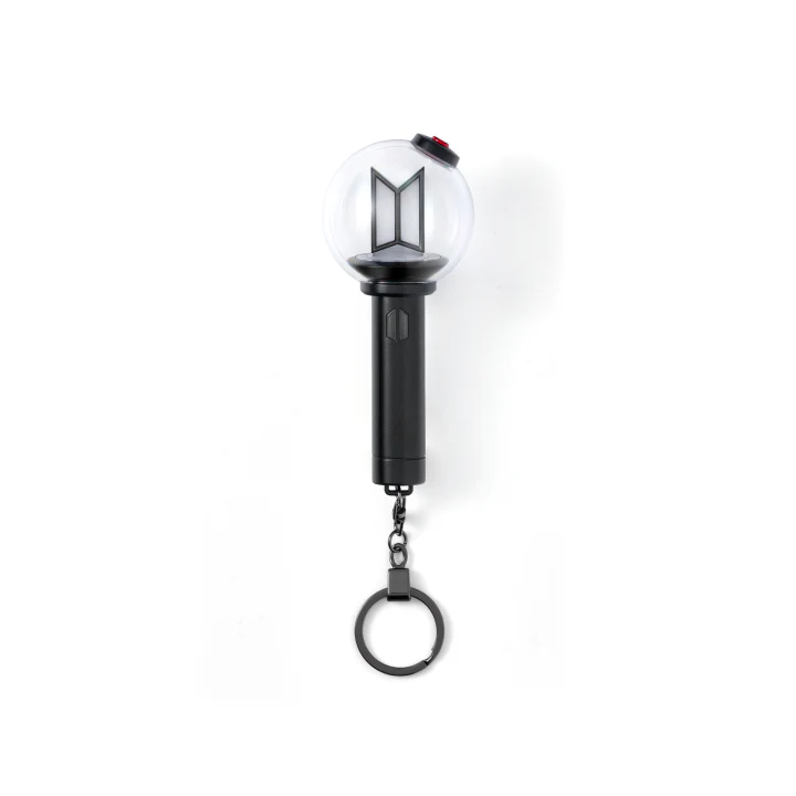 BTS OFFICIAL LIGHT STICK VER 4 手燈架 + 迷你應援手燈鑰匙圈