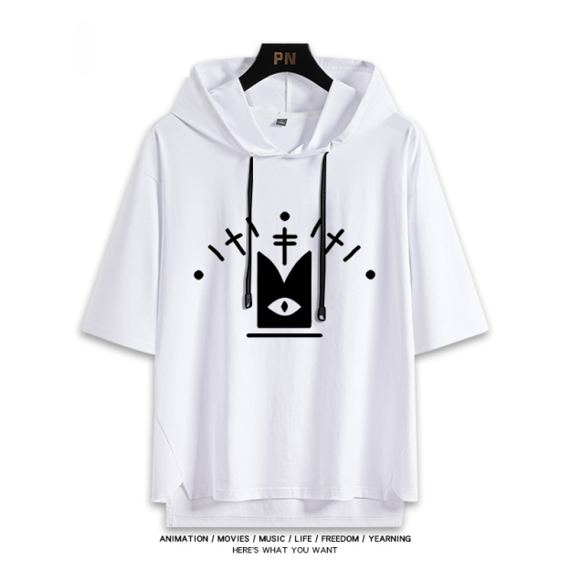 咩咩啓示錄 連帽短袖T恤-GOODTOYSTUDIO