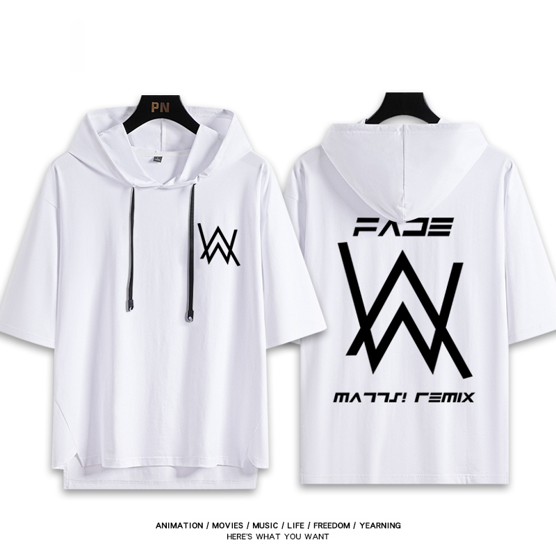 艾倫沃克 Alan Walker 連帽短袖T恤