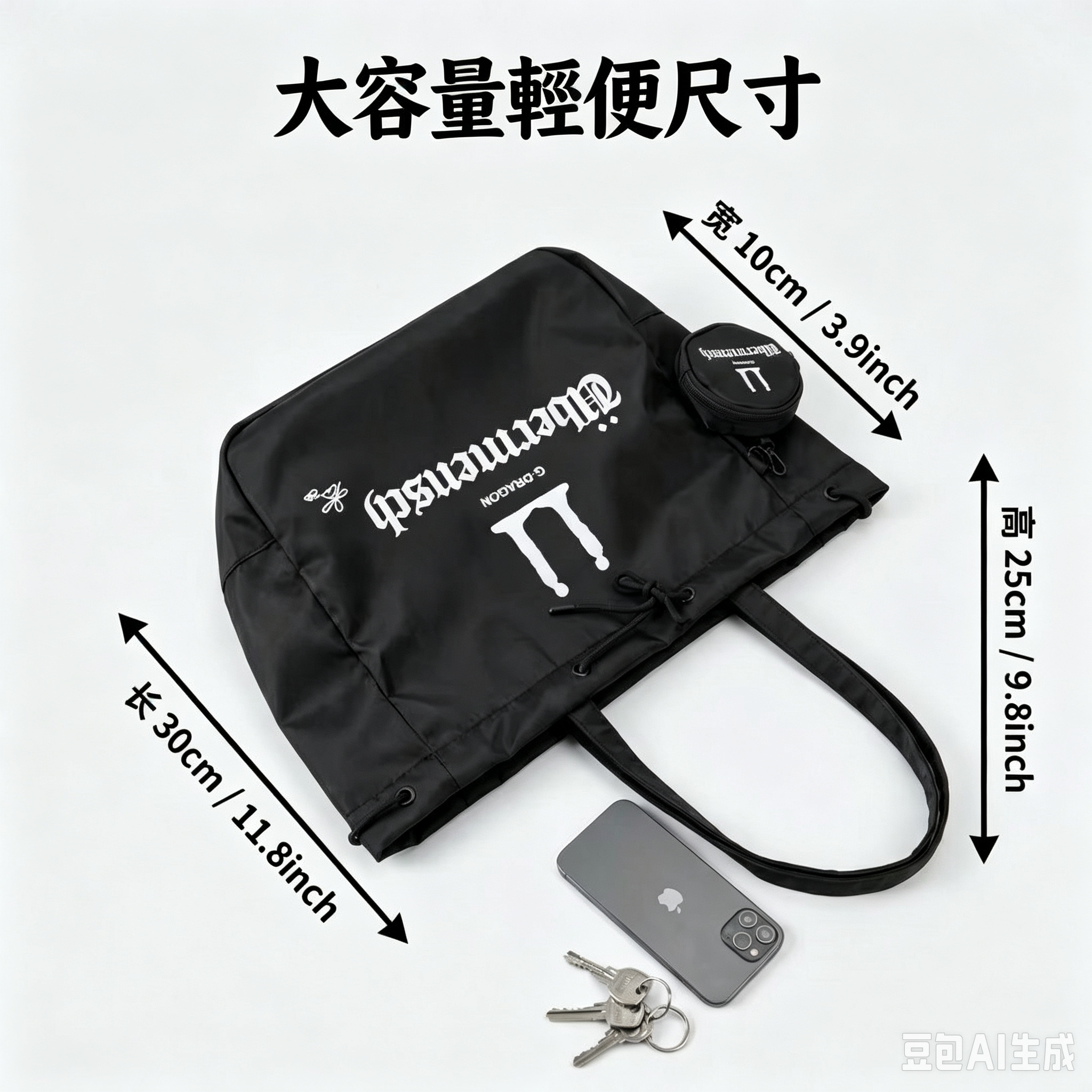 BIGBANG 權志龍周邊｜應援大容量托特包