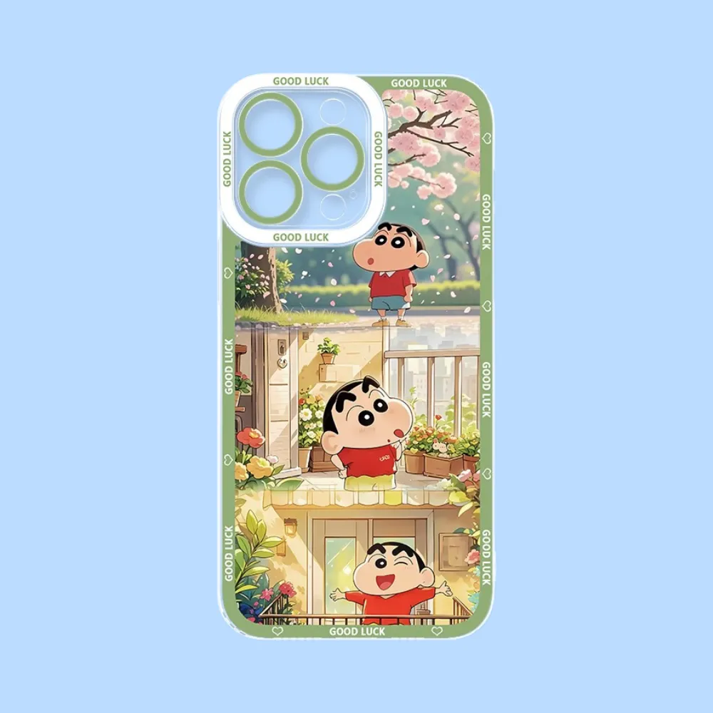 蠟筆小新透明防摔軟殼-GOODTOYSTUDIO