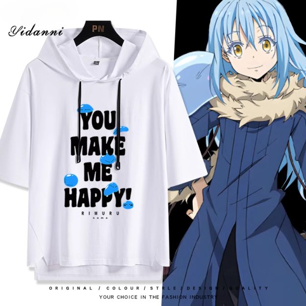 關於我轉生變成史萊姆 連帽短袖T恤-GOODTOYSTUDIO