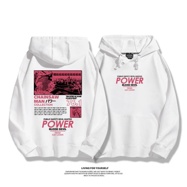 鏈鋸人 2025秋冬新款 親子情侶男女連帽衛衣-ZUIHANG SHOP
