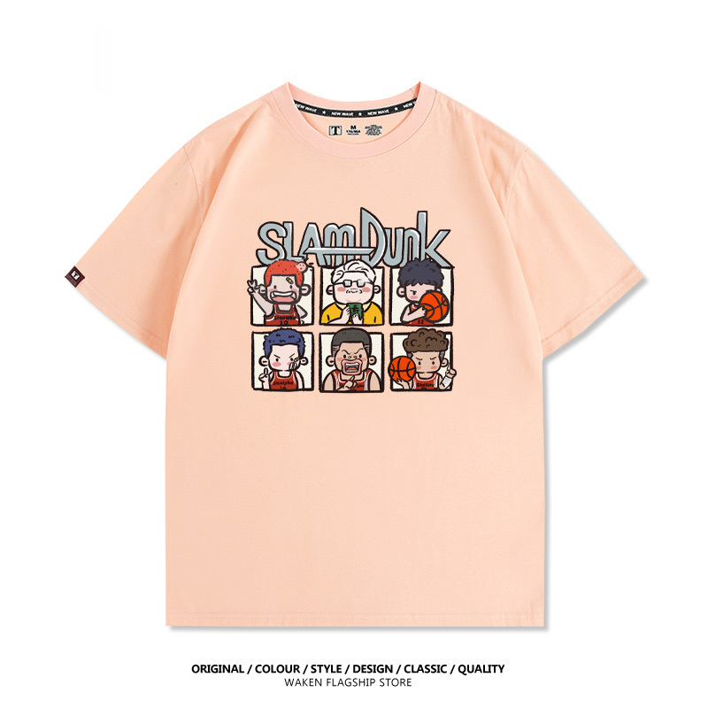 灌籃高手Q版 印花T恤-GOODTOYSTUDIO