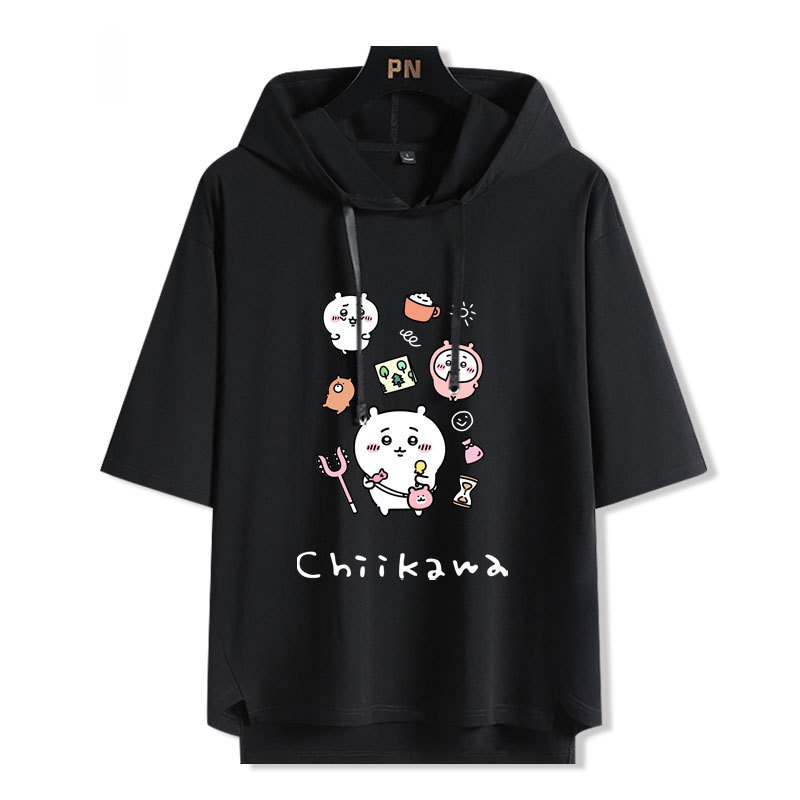 chiikawa 連帽短袖T恤
