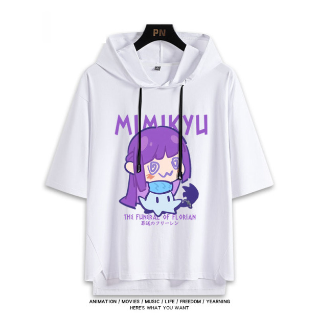 葬送的芙莉蓮 連帽短袖T恤-GOODTOYSTUDIO