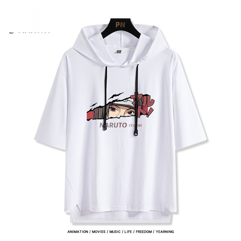 火影忍者 連帽短袖T恤-GOODTOYSTUDIO
