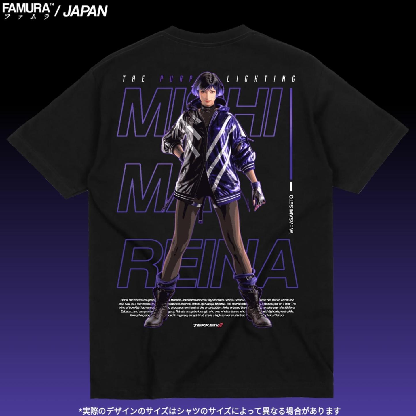 三島麗奈 鐵拳8「拳頭與命運」遊戲主題T恤