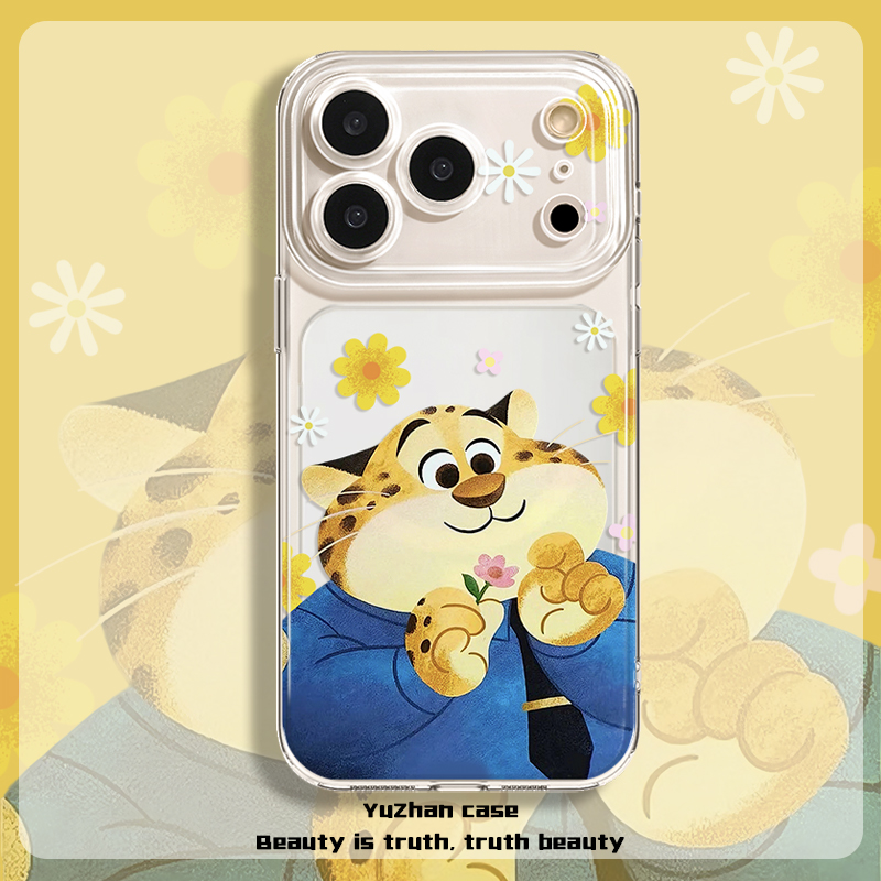 動物方城市 太空透明防摔軟殼