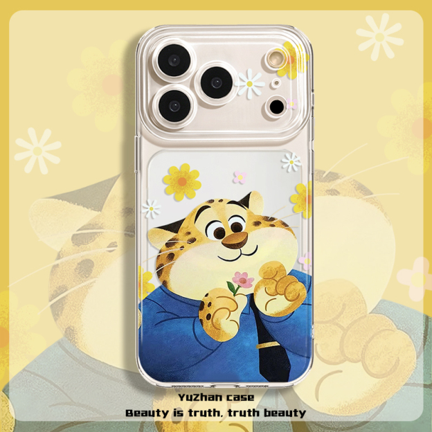 動物方城市 太空透明防摔軟殼