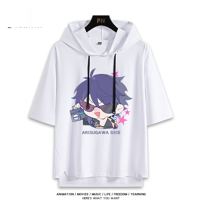 催眠麥克風 連帽短袖T恤-GOODTOYSTUDIO