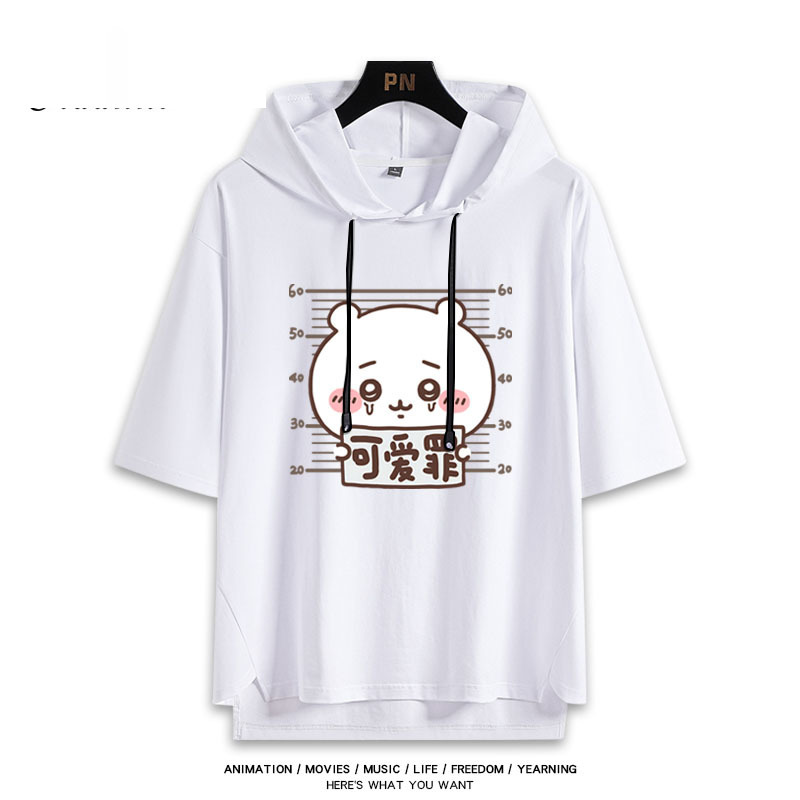 Chiikawa 忘本 連帽短袖T恤