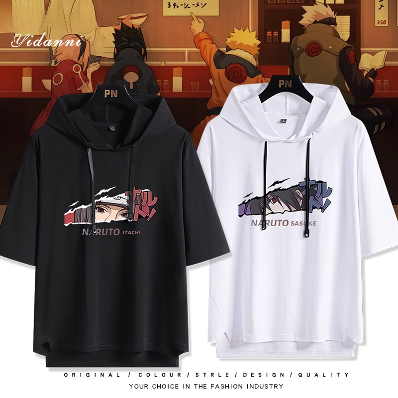 火影忍者 連帽短袖T恤-GOODTOYSTUDIO