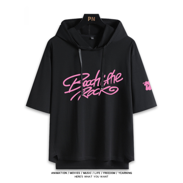 孤獨搖滾 連帽短袖T恤-GOODTOYSTUDIO