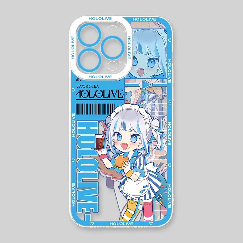 Hololive虛擬主播天使眼透明防摔軟殼