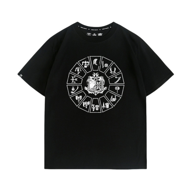 魔物獵人荒野 第2彈 印花短袖T恤-CASEZONE