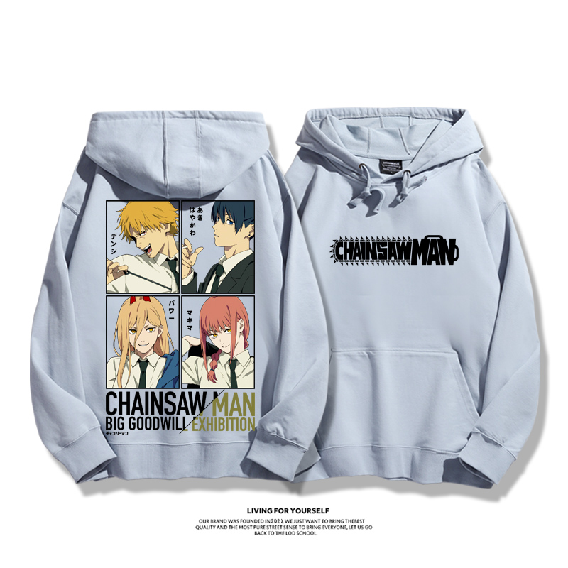 鏈鋸人 2025秋冬新款 親子情侶男女連帽衛衣-ZUIHANG SHOP