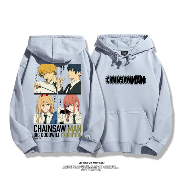 鏈鋸人 2025秋冬新款 親子情侶男女連帽衛衣-ZUIHANG SHOP
