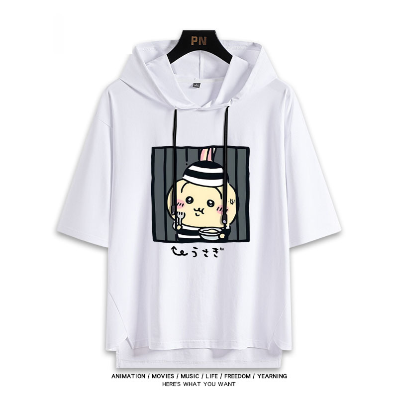 Chiikawa 忘本 連帽短袖T恤