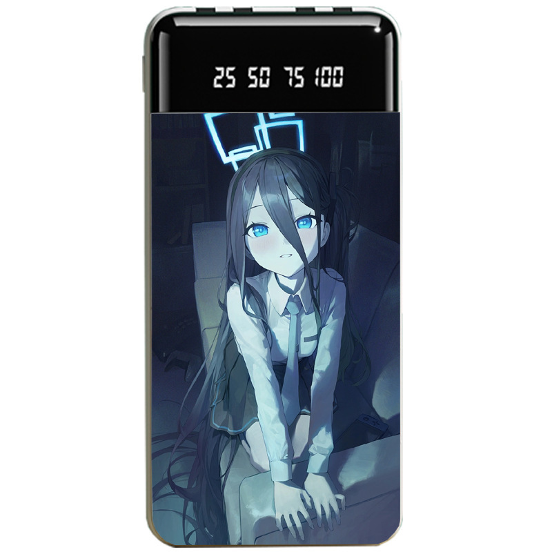 蔚藍檔案大容量便攜式快充行動電源-GOODTOYSTUDIO