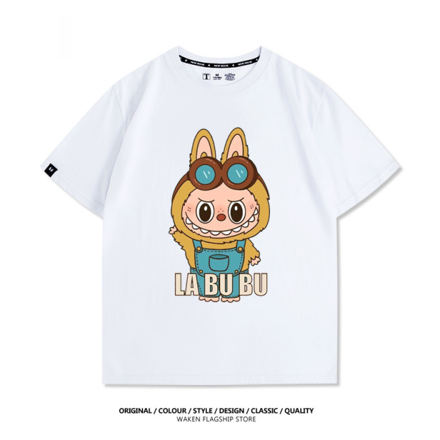 Labubu可愛卡通 印花T恤-GOODTOYSTUDIO