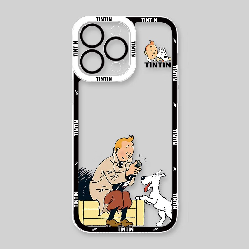 丁丁歷險記透明防摔軟殼-GOODTOYSTUDIO