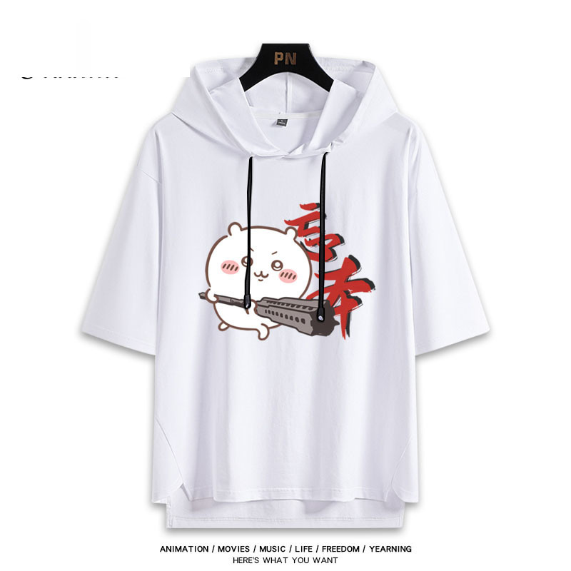 Chiikawa 忘本 連帽短袖T恤-ZUIHANG SHOP