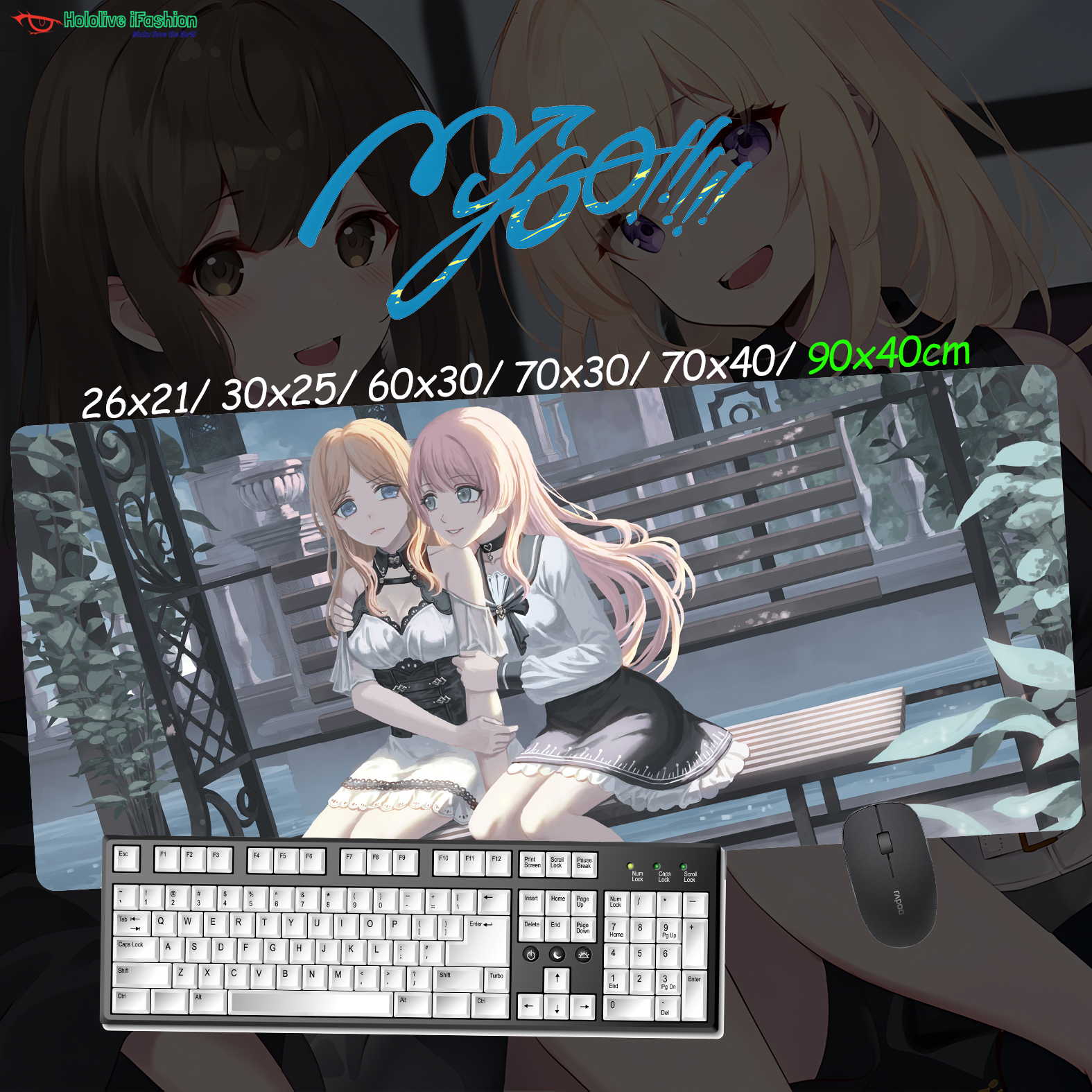 BanG Dream! It's MyGO!!!!! 超大鎖邊主題桌墊 布質滑鼠墊