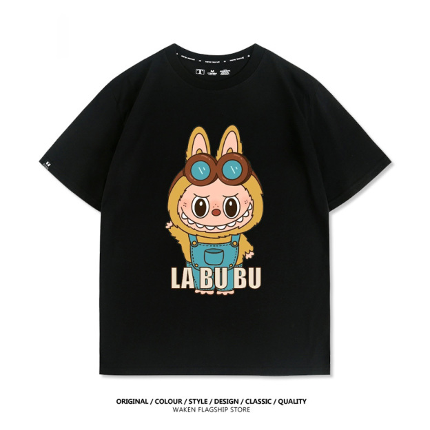 Labubu可愛卡通 印花T恤-GOODTOYSTUDIO