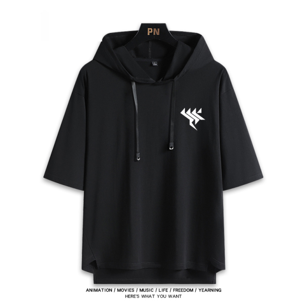 蔚藍檔案 鬼方佳代子 連帽短袖T恤-GOODTOYSTUDIO