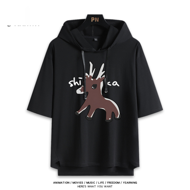 青之箱 連帽短袖T恤-GOODTOYSTUDIO