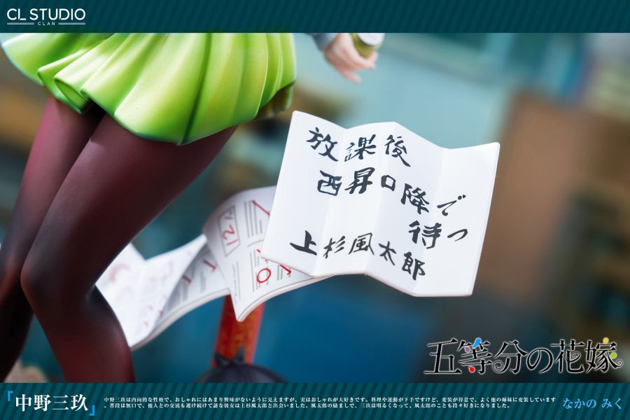 【預購】CL STUDIO 五等分的花嫁第一彈 中野三玖