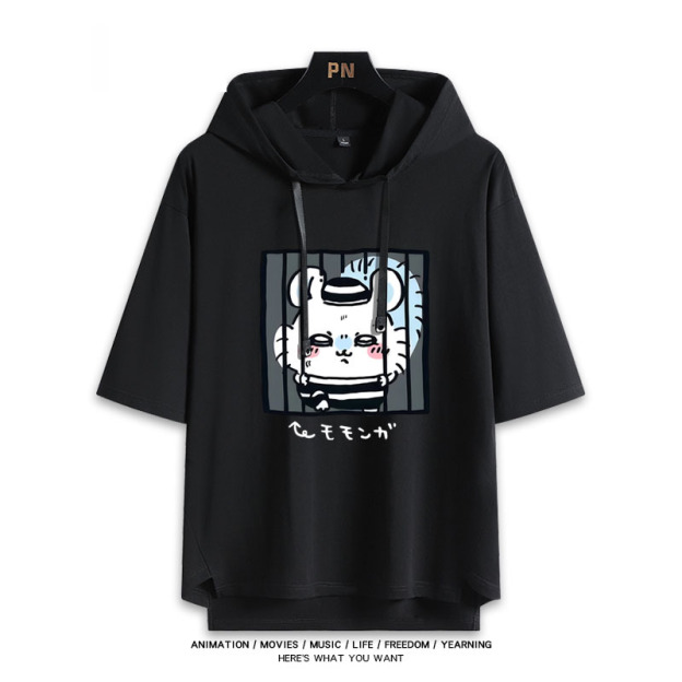 Chiikawa 忘本 連帽短袖T恤