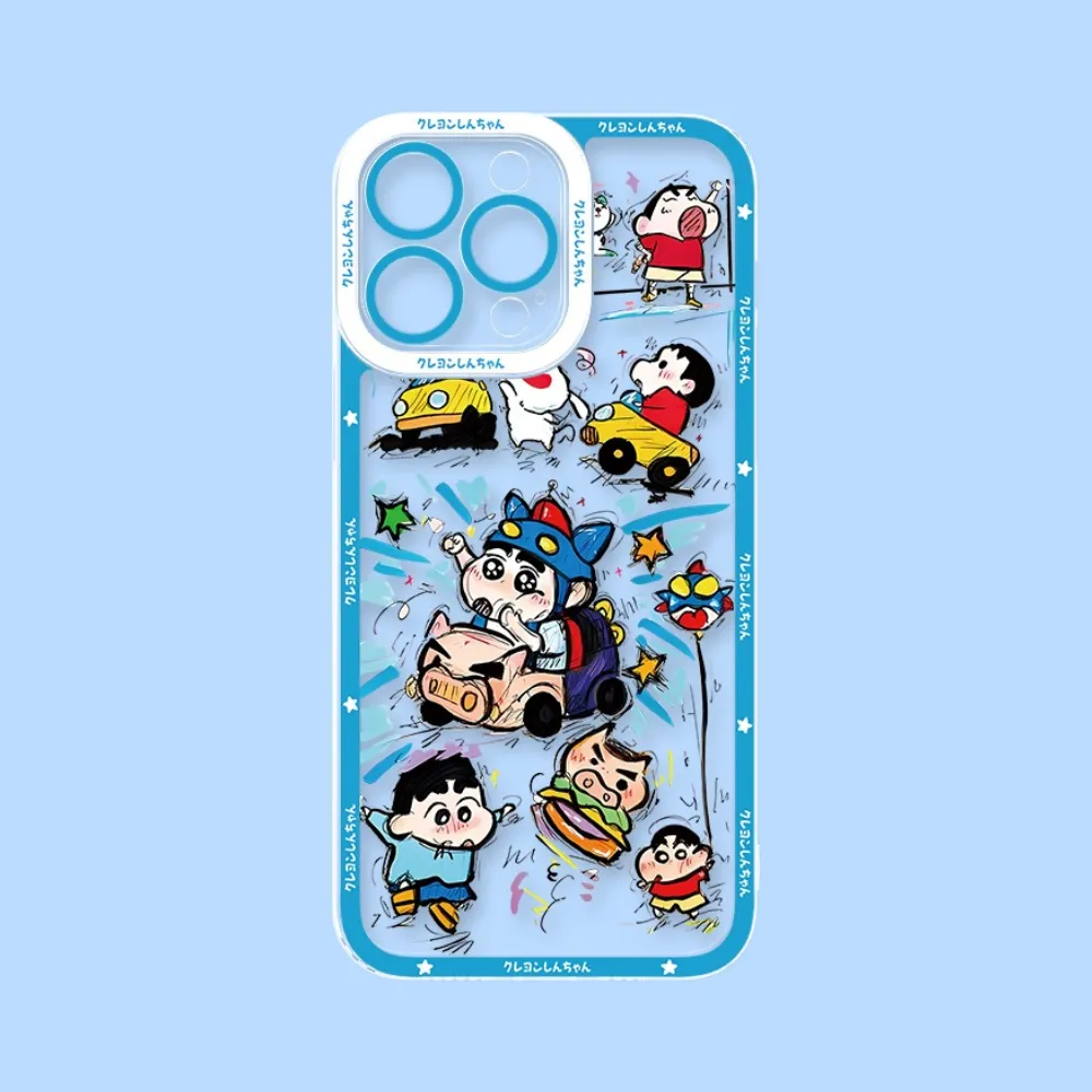 蠟筆小新透明防摔軟殼-GOODTOYSTUDIO