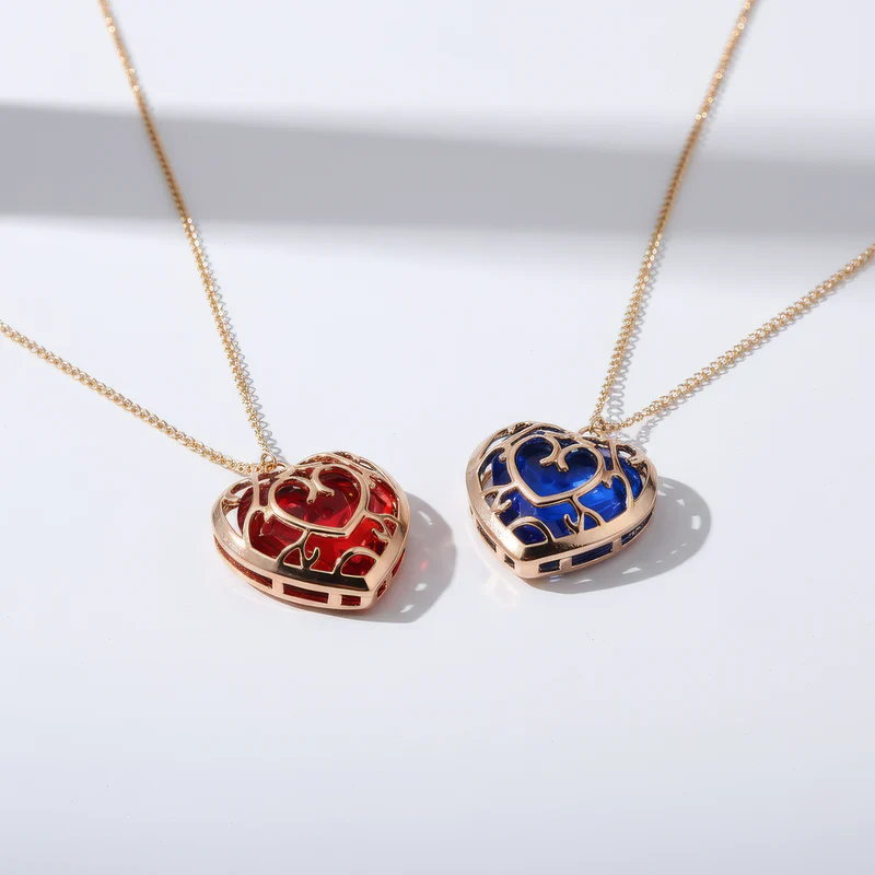 薩爾達傳說心之容器吊墜｜銅銀質感吊墜・Elden Ring 遊戲收藏飾品