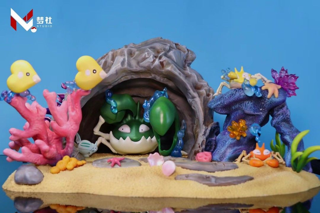 夢社 精靈寶可夢 - 大鉗蟹&巨鉗蟹生態進化組-GOODTOYSTUDIO