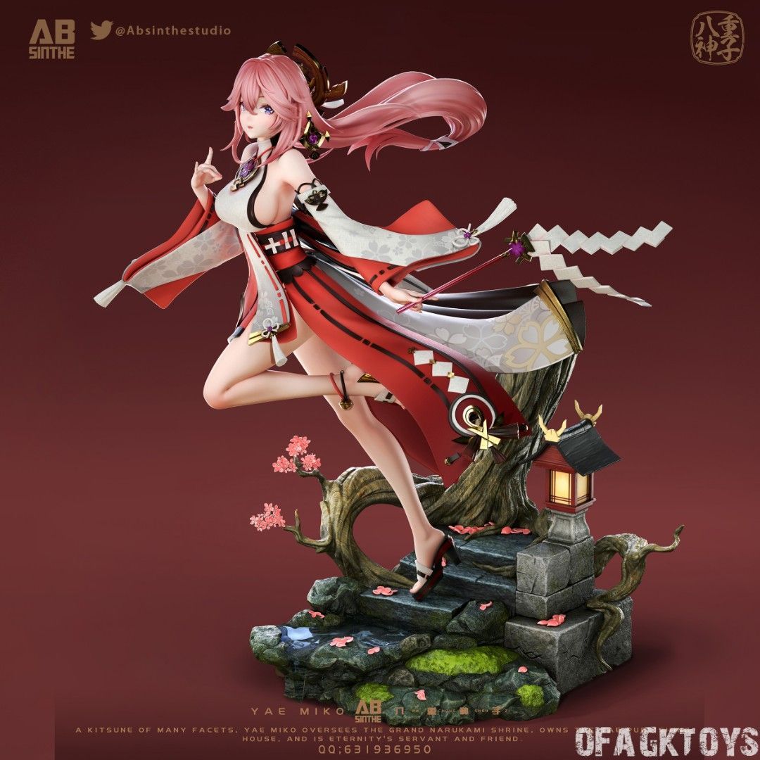 ABsinthe 原神 八重神子-GOODTOYSTUDIO