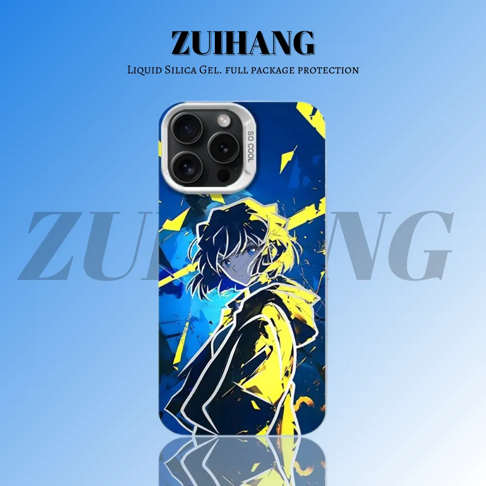 名偵探柯南彩銀防摔手機殼-GOODTOYSTUDIO