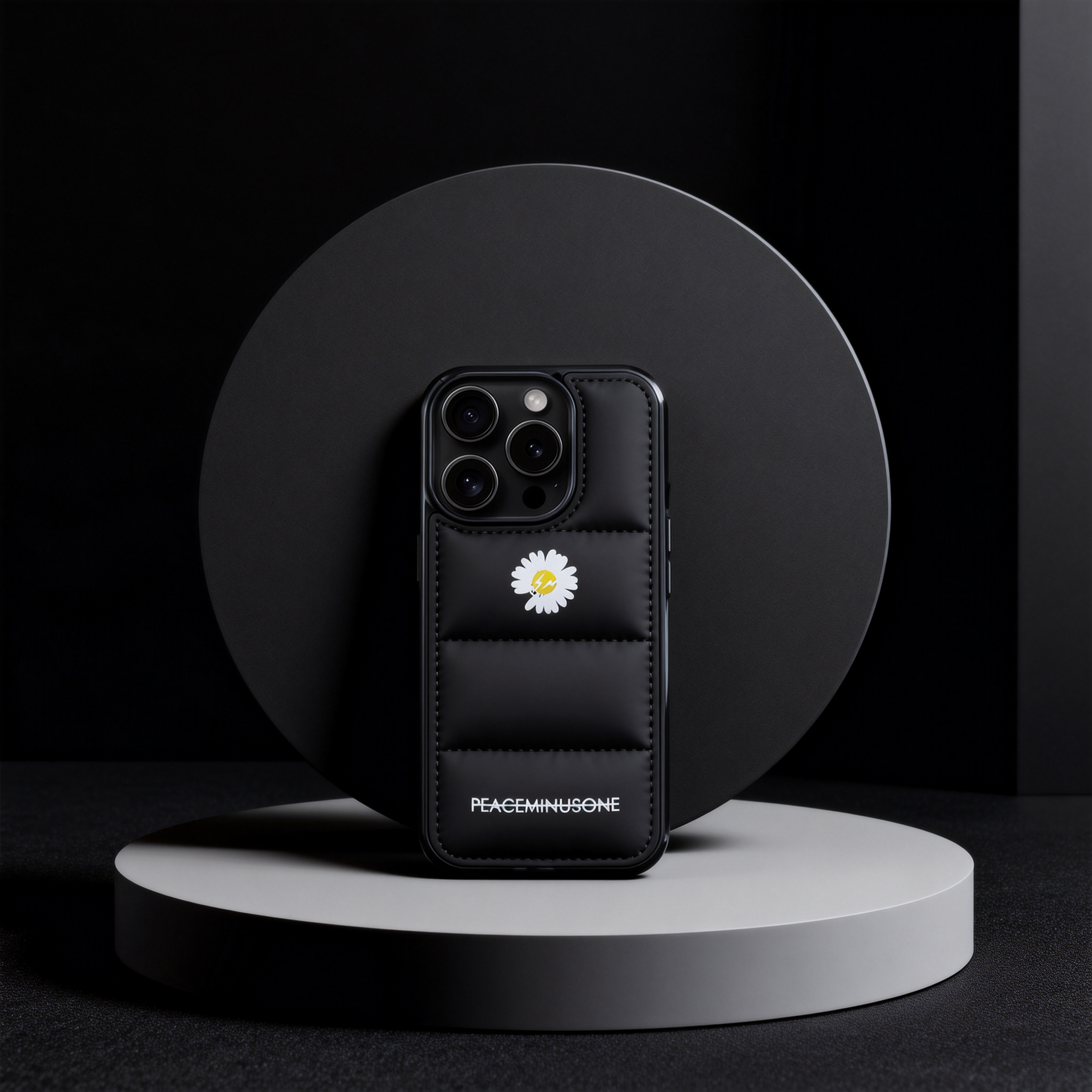 潮牌權志龍雛菊羽絨服手機殼