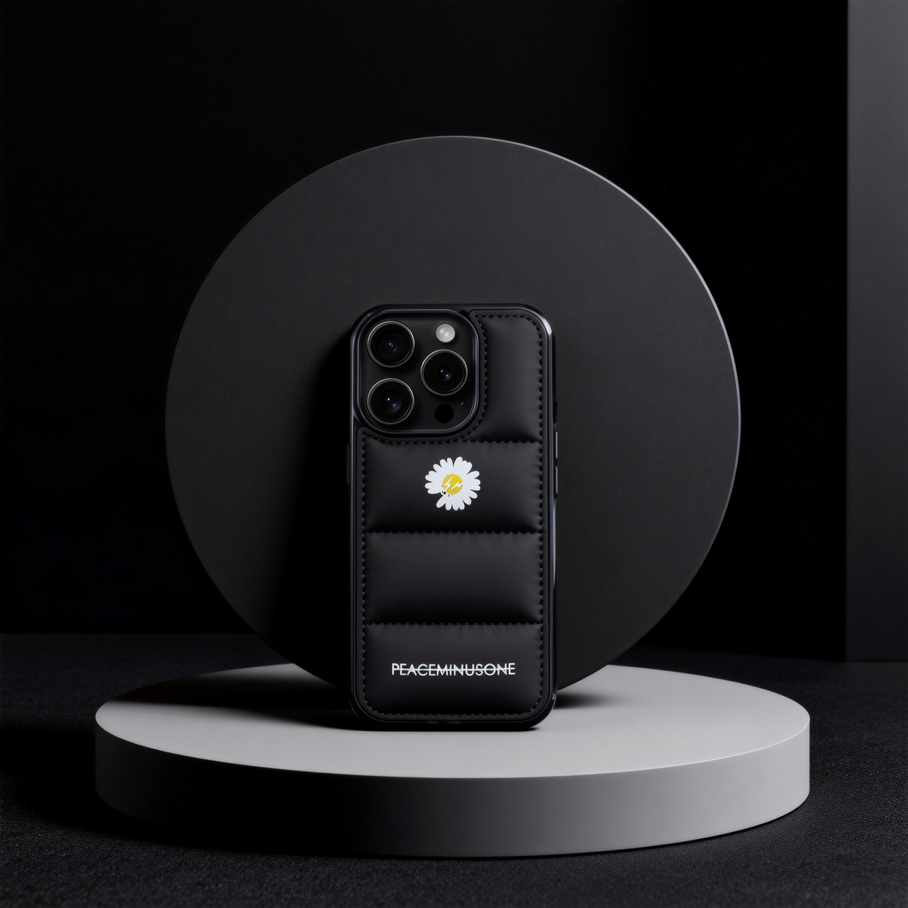 潮牌權志龍雛菊羽絨服手機殼