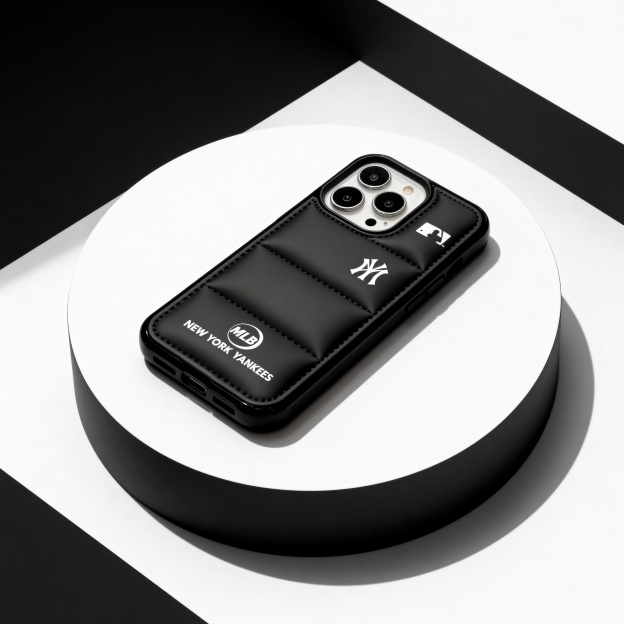 潮牌MLB羽絨服手機殼