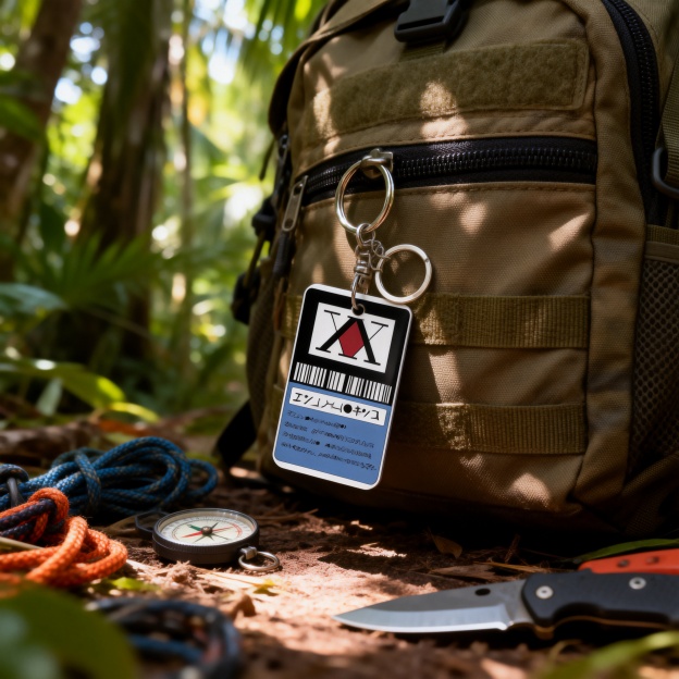 全職獵人獵人執照 動漫鑰匙圈悠游卡套