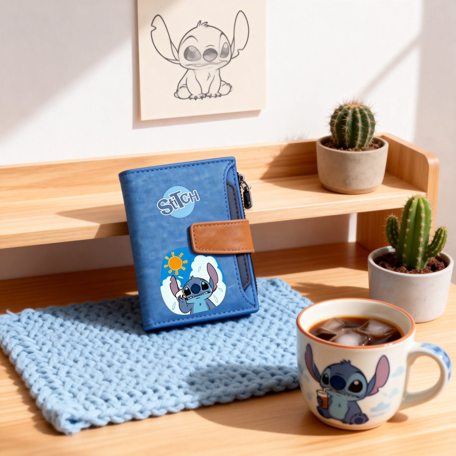 星際寶貝史迪奇動漫周邊錢包