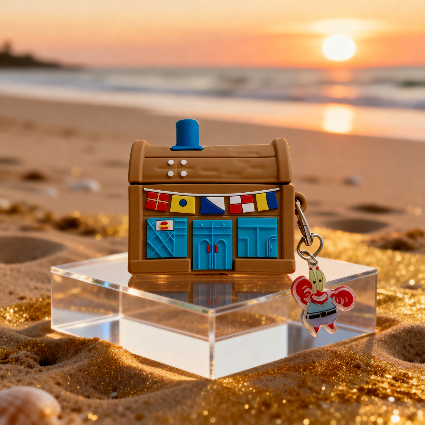 蟹堡王AirPods耳機保護套