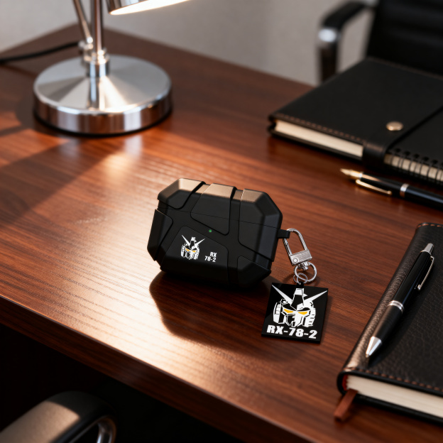 機動戰士鋼彈隕石紋AirPods耳機保護殼