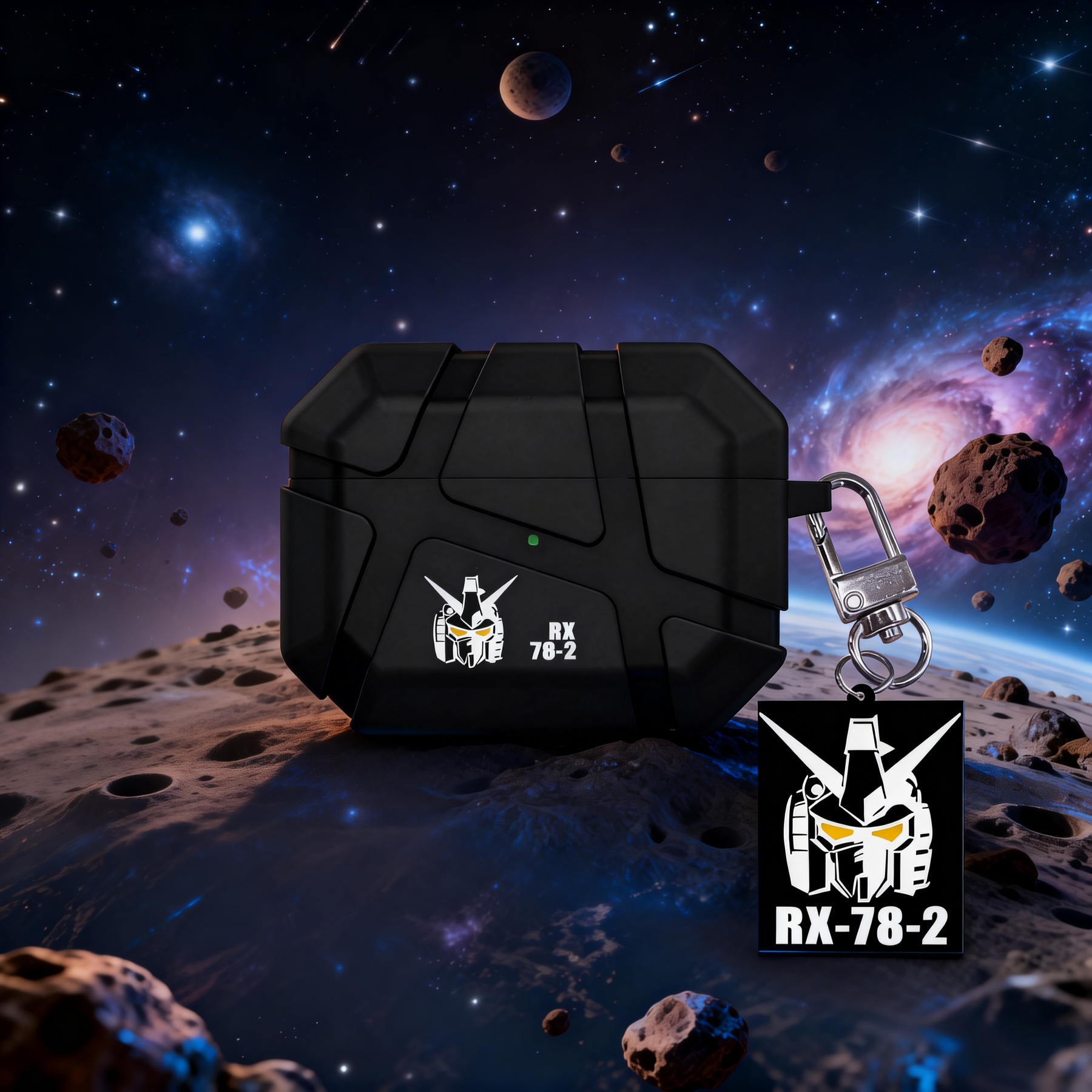 機動戰士鋼彈隕石紋AirPods耳機保護殼