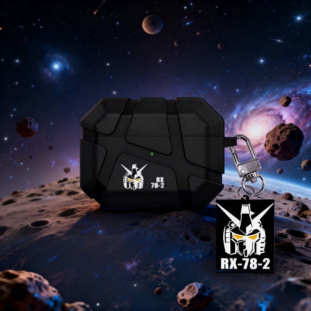 機動戰士鋼彈隕石紋AirPods耳機保護殼