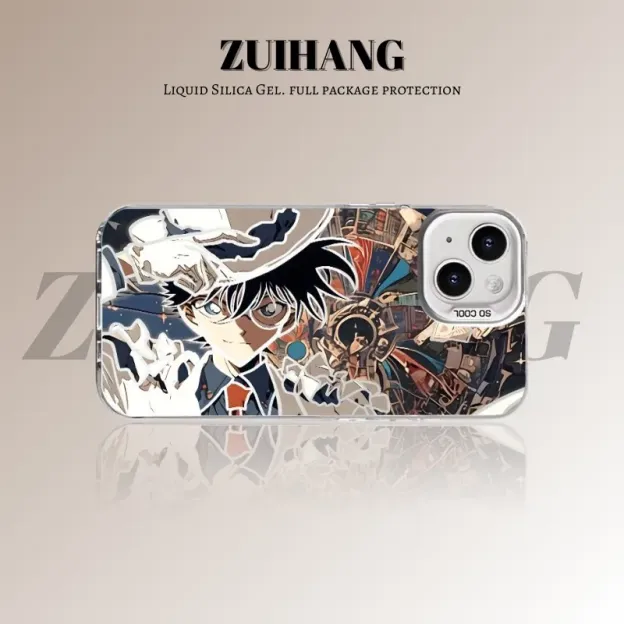 名偵探柯南彩銀防摔手機殼-GOODTOYSTUDIO