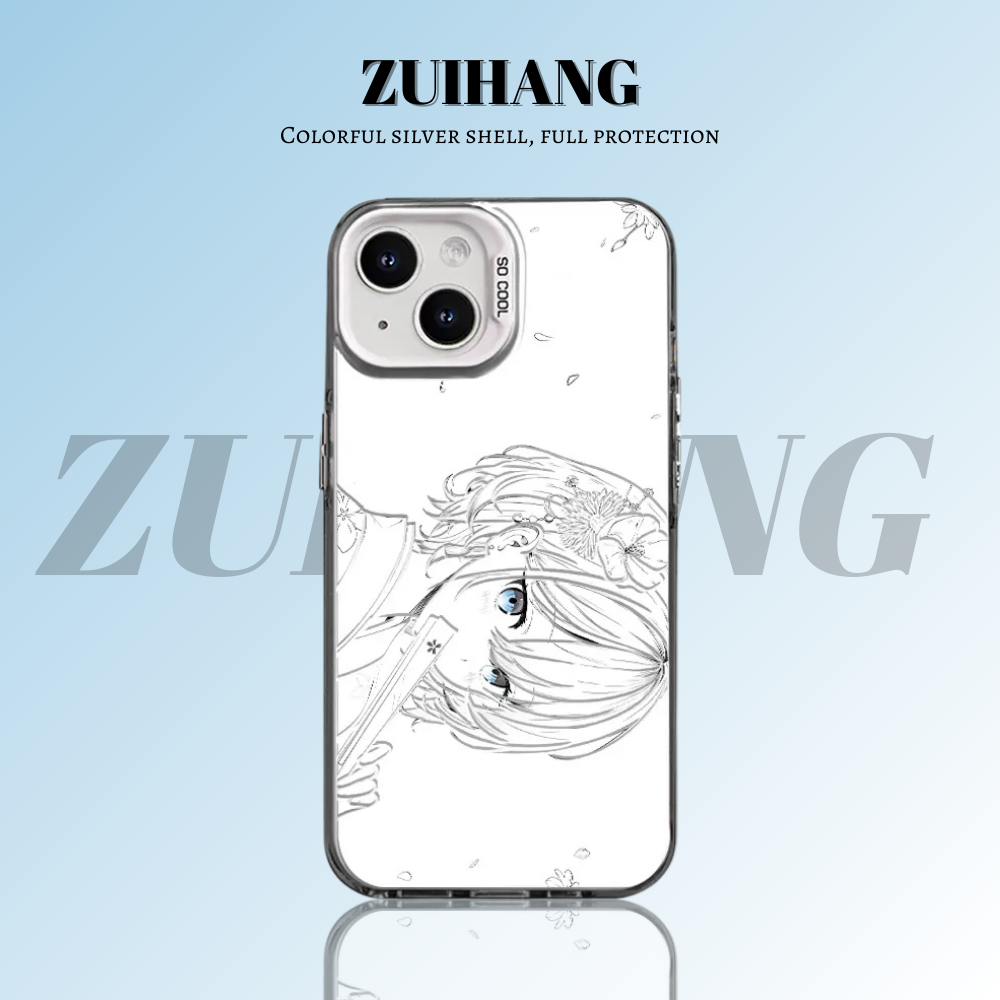 【大集合1.0】動漫彩銀防摔手機殼-GOODTOYSTUDIO